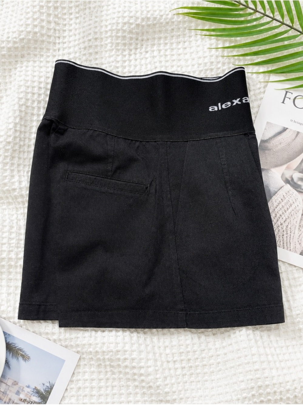 Alexander Wang Black Women's Shorts Bermudas